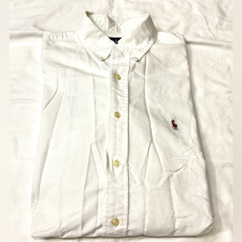 Men’s Ralph Lauren Oxford long sleeve button down. size L